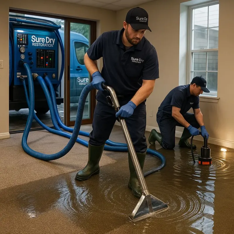 Water Extraction and Removal process in Escobares, TX